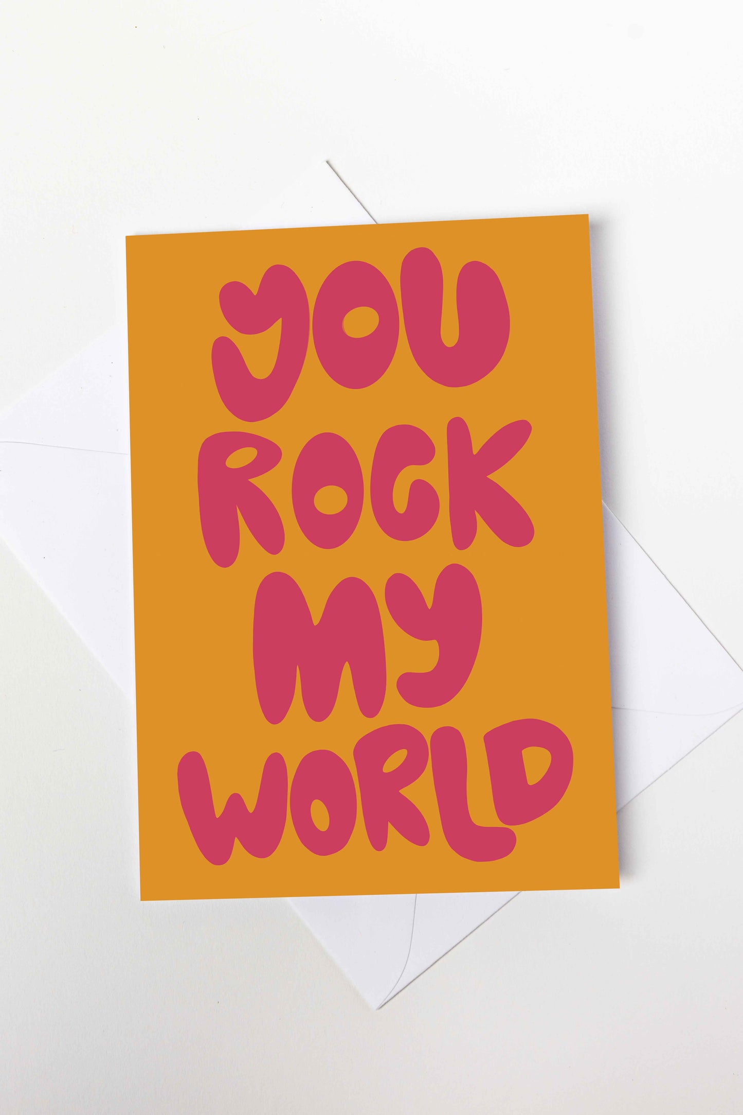 You Rock My World Card