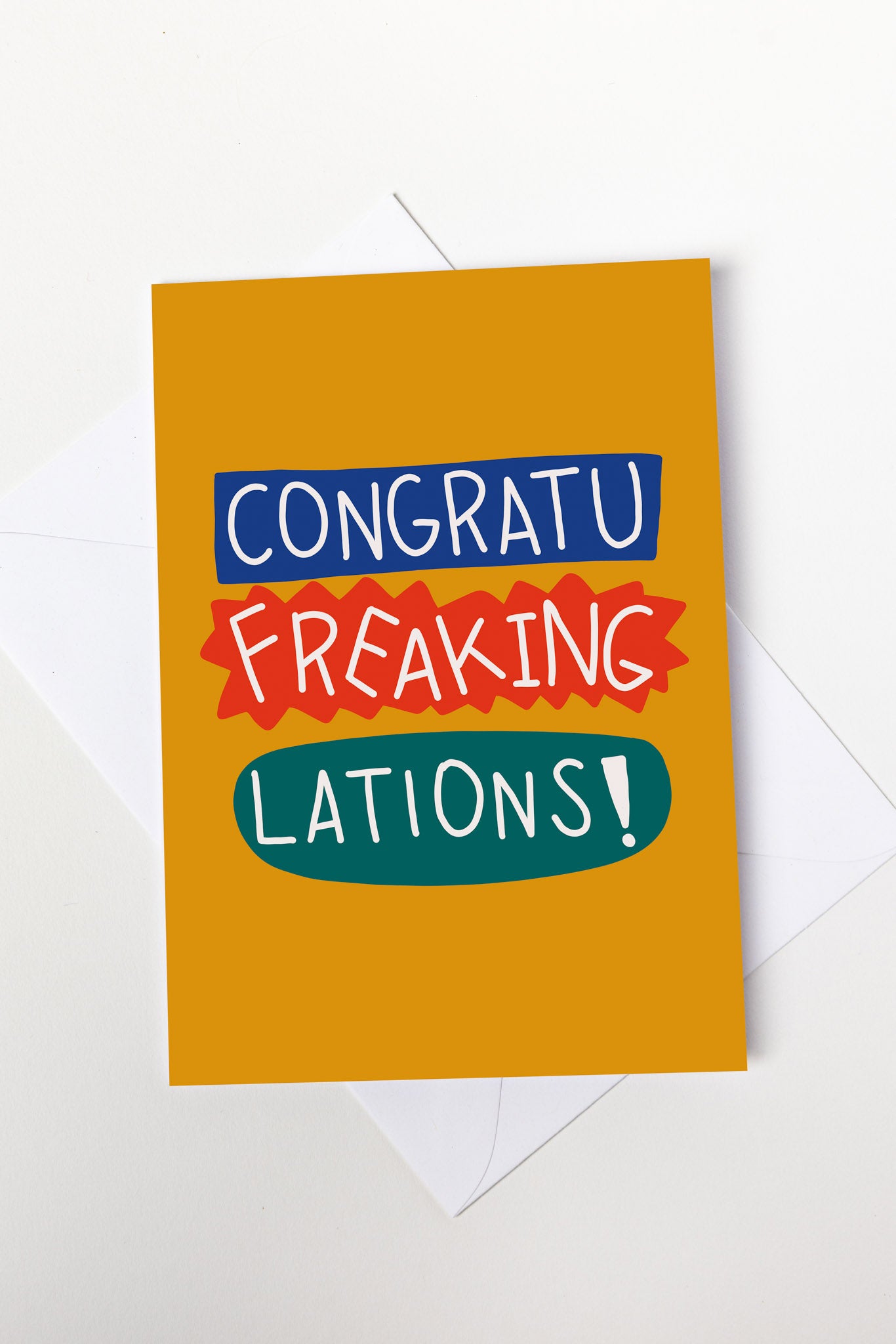 Congratufreakinglations Card